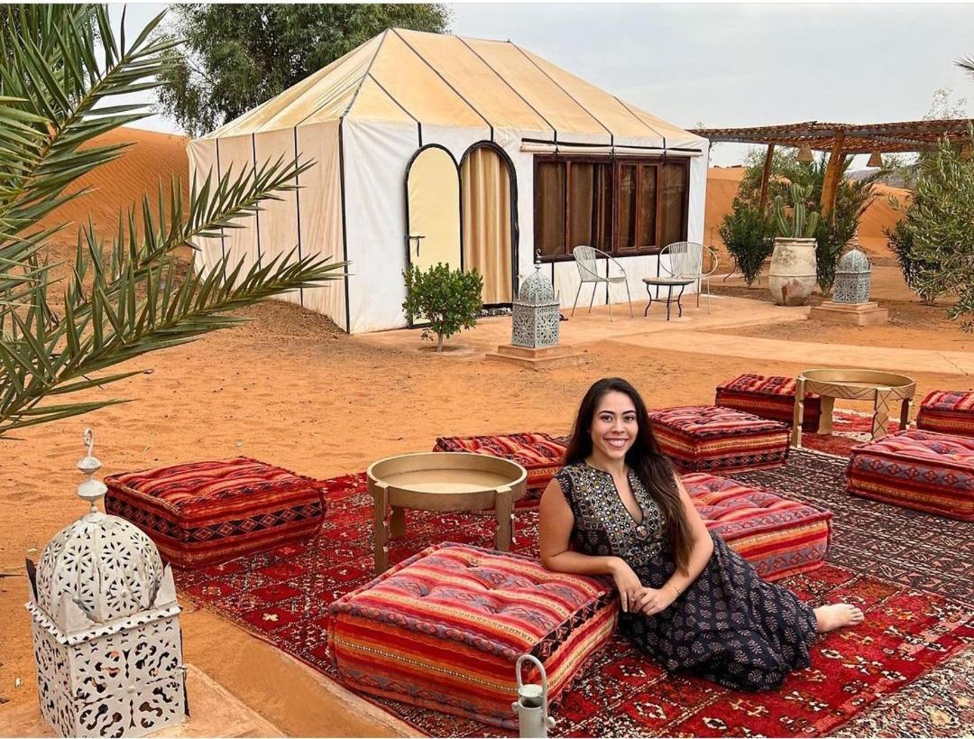 Caravanserai Luxury Desert Tented Camp Hotel Merzouga Ngoại thất bức ảnh