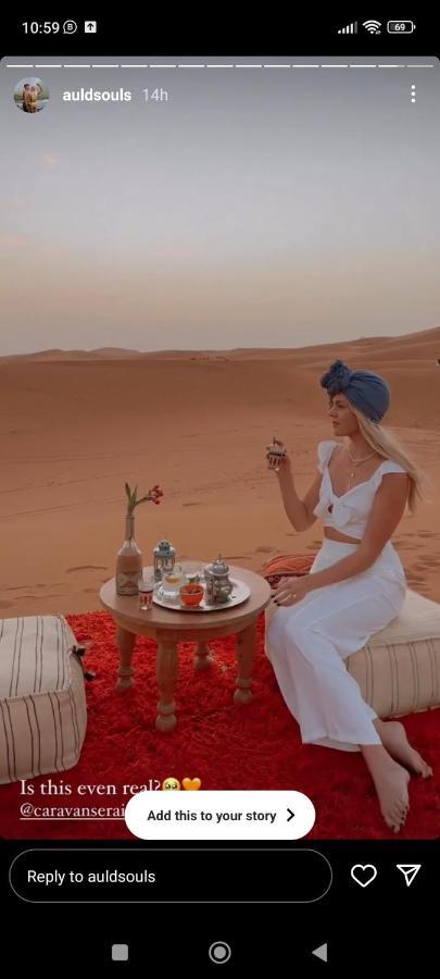 Caravanserai Luxury Desert Tented Camp Hotel Merzouga Ngoại thất bức ảnh