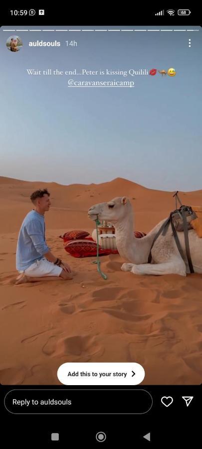 Caravanserai Luxury Desert Tented Camp Hotel Merzouga Ngoại thất bức ảnh