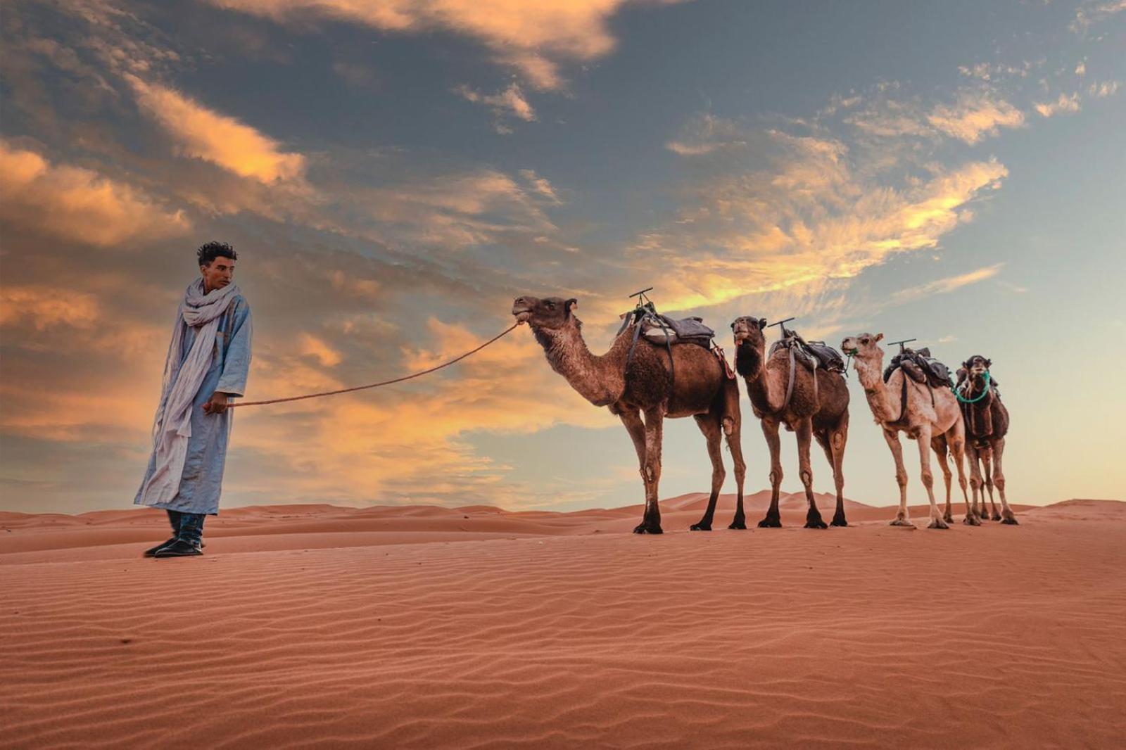 Caravanserai Luxury Desert Tented Camp Hotel Merzouga Ngoại thất bức ảnh