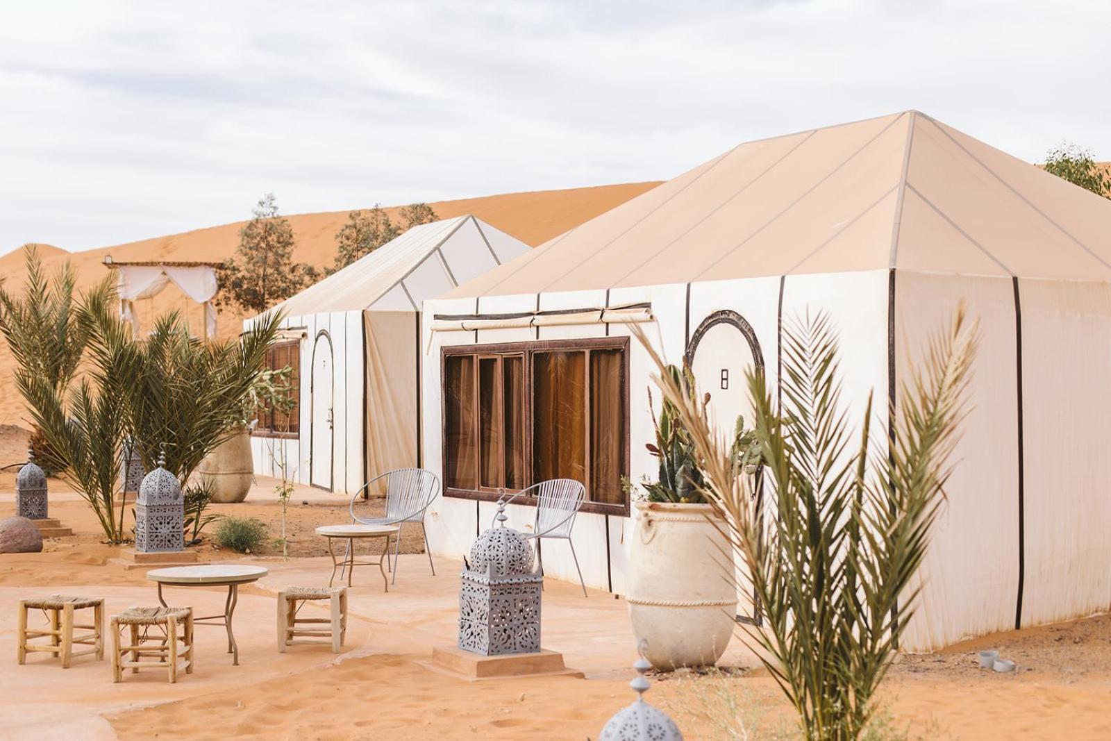 Caravanserai Luxury Desert Tented Camp Hotel Merzouga Ngoại thất bức ảnh