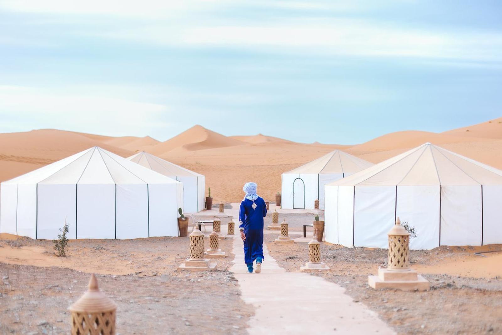 Caravanserai Luxury Desert Tented Camp Hotel Merzouga Ngoại thất bức ảnh